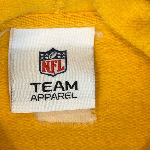 Vintage 90s Washington Redskins NFL Team Apparel Hoodie Gold Yellow Men’s XL - Picture 3 of 9
